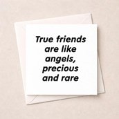 Friendship Card - True Friends