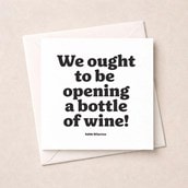 Open Card - We ought to be opening Open Card - We ought to be opening