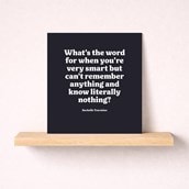 Just To Say Card - What's The World Just To Say Card - What's The World