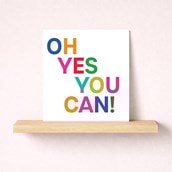 Just To Say Card - Oh Yes You Can! Just To Say Card - Oh Yes You Can!