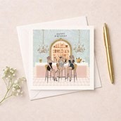 Birthday Card - Girls Cocktails