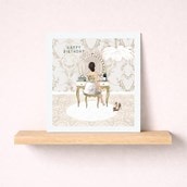 Birthday Card - White Dressing Table Birthday Card - White Dressing Table