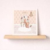 Birthday Card - Pink Dressing Table