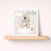 Daughter Birthday Card - White Dressing Room Daughter Birthday Card - White Dressing Room