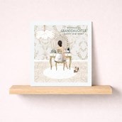 Granddaughter Birthday Card - White Dressing Room Granddaughter Birthday Card - White Dressing Room
