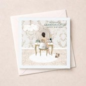 Granddaughter Birthday Card - White Dressing Room