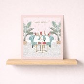 Birthday Card - Pamper Session Birthday Card - Pamper Session