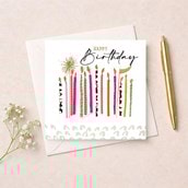 Birthday Card - Birthday Candles