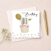 Birthday Card - Cupcake