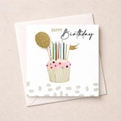 Birthday Card - Cupcake
