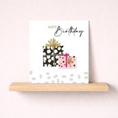 Birthday Card - Gifts