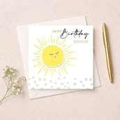 Birthday Card - Sunshine