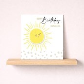 Birthday Card - Sunshine Birthday Card - Sunshine