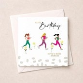 Birthday Card - Runners Birthday Card - Runners