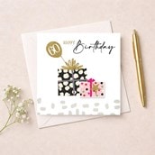 Age 60 Birthday Card - Birthday Presents