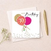 Age 70 Birthday Card - Balloons Age 70 Birthday Card - Balloons