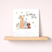 Wedding Card - Dogs Wedding Card - Dogs