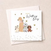 Wedding Card - Dogs