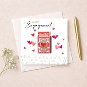 Engagement Card - Match Made In Heaven