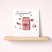 Engagement Card - Match Made In Heaven Engagement Card - Match Made In Heaven