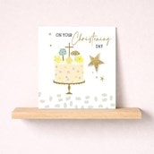 Christening Card - Cake Christening Card - Cake