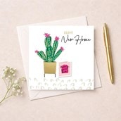 New Home Card - Cactus