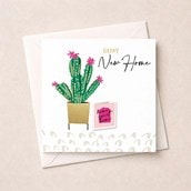 New Home Card - Cactus