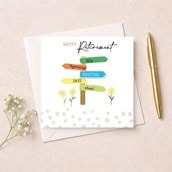 Retirement Card - New Beginnings