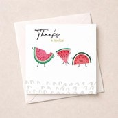 Thank You Card - Watermelon Thank You Card - Watermelon
