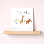 New Baby Card - Grandchild Animals
