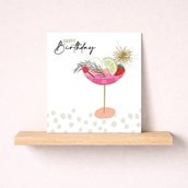 Birthday Card - Birthday Cocktail
