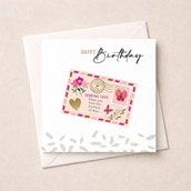 Birthday Card - Sending Love