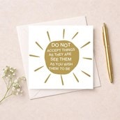 Open Card - See Them As You Wish