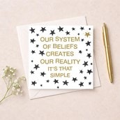 Open Card - Our System Of Beliefss Open Card - Our System Of Beliefss