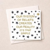 Open Card - Our System Of Beliefss