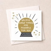 Open Card - Believe Great Things Are Possible For You Open Card - Believe Great Things Are Possible For You