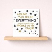 Open Card - Assume This Belief Open Card - Assume This Belief