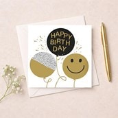 Birthday Card - Birthday Balloons Birthday Card - Birthday Balloons
