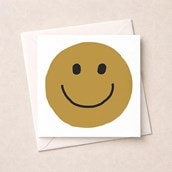 Open Card - Smiley Face Open Card - Smiley Face