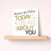 Birthday Card - All About You Birthday Card - All About You