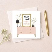 New Home Card - New Home Sweet Home
