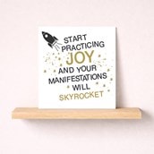 Open Card - Start Practicing Joy