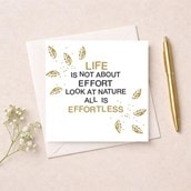 Open Card - Look At Nature