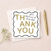 Thank You Card - Very Big Thank You Thank You Card - Very Big Thank You