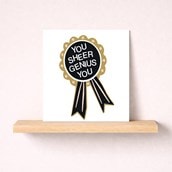 Congratulations Exams Card - Rosette