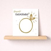 Engagement Card - Heart Ring