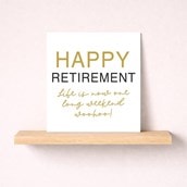 Retirement Card - Long Weekend