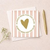 Thinking Of You Card - Heart