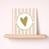 Thinking Of You Card - Heart