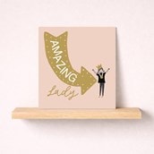 Just To Say Card - Amazing Lady Just To Say Card - Amazing Lady